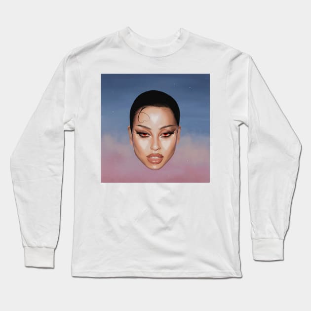 Diabla Alexa Demie Long Sleeve T-Shirt by thelamehuman